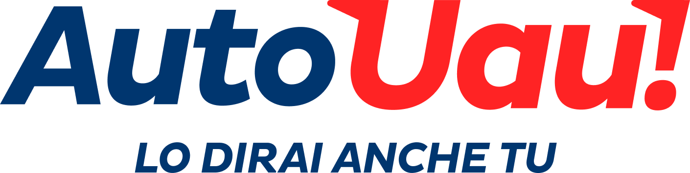 Logotipo AutoUau! con payoff Lo dirai anche tu