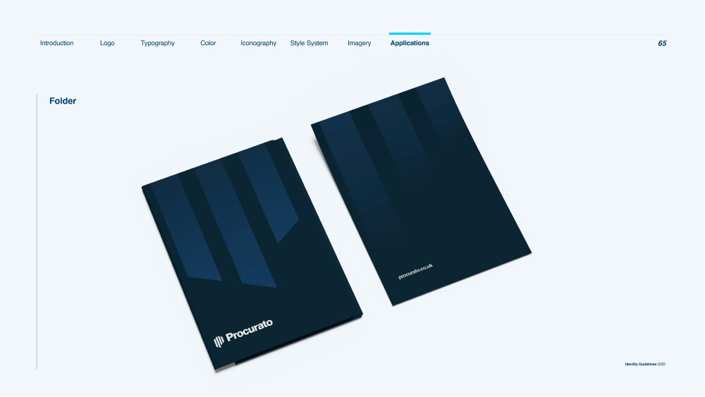 Procurato brand book